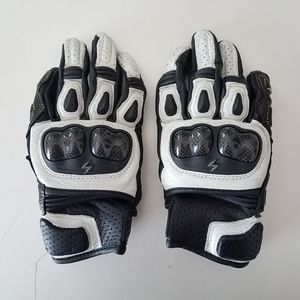 Scorpion leather motorcycle gloves